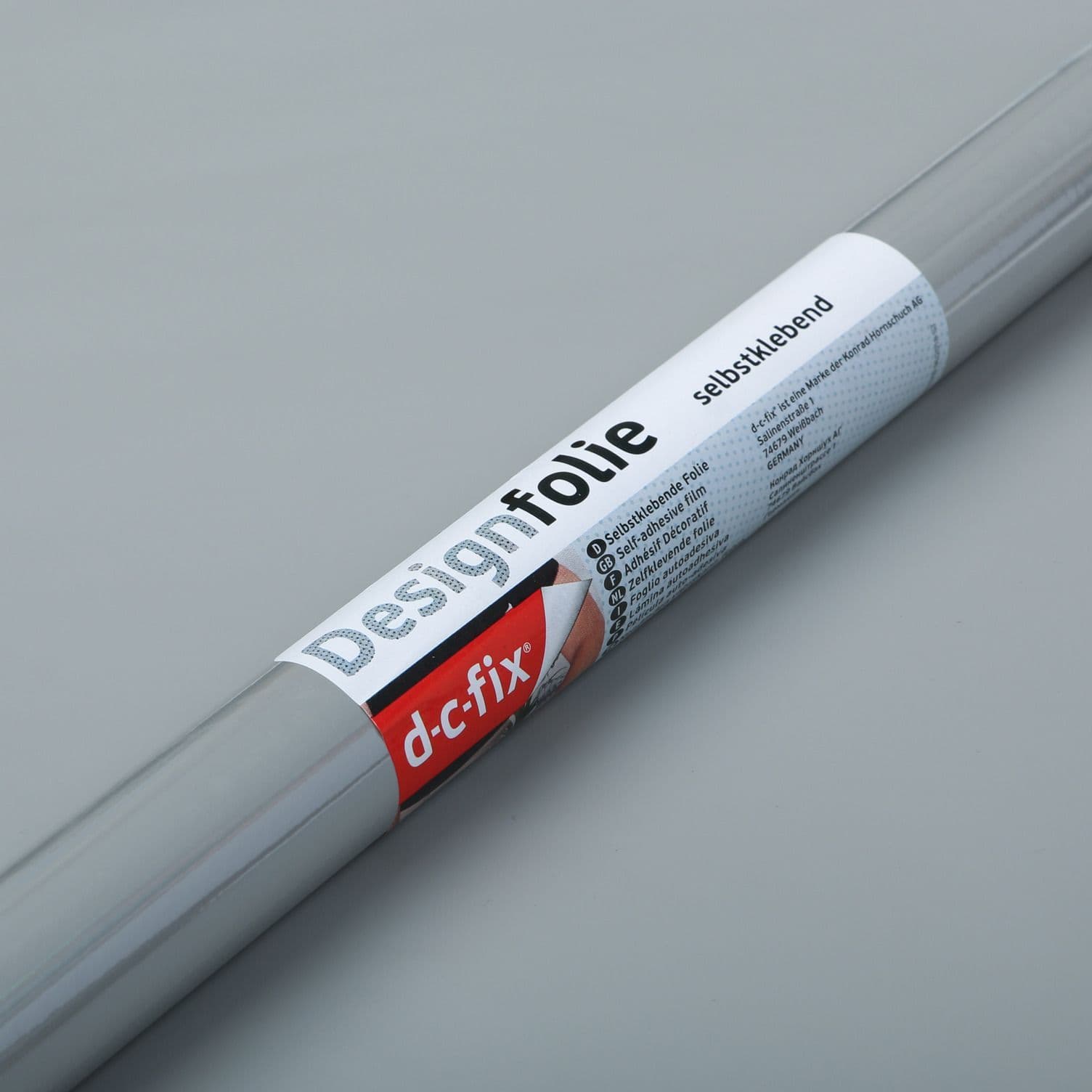 SAMPLE 15cm x 15cm Plain Matt Grey Sticky Back Plastic Self Adhesive