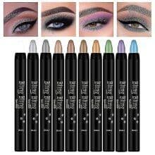10 s Glitter hadow Stick Set shimmer Glitter Cream Eye-shadow Stick hadow