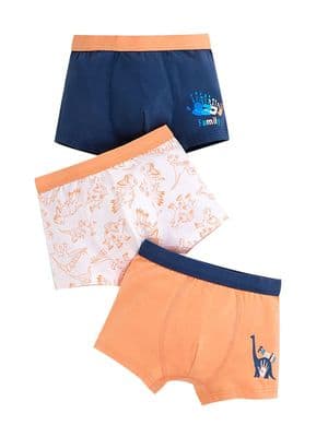 3-Pack Boy Cartoon Printed Boxer Briefs