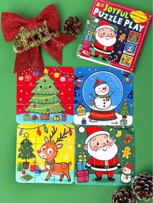 36pcs/Box Christmas Themed Jigsaw Puzzle Set