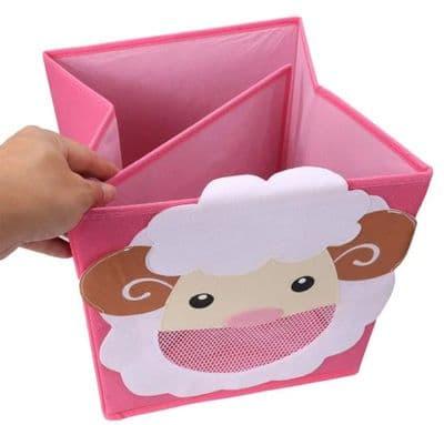 3D Cartoon Non-Woven Kid Toy Storage Bins