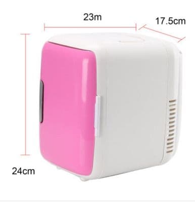 4L Portable Mini Fridge Car Refrigerator