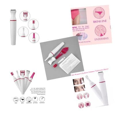 5 in 1 Multifunction Women Hair Removal Electric Shaping Female Shaving Machine Mini Shaver Trimmer