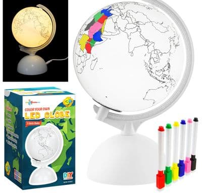 7 Inch DIY LED Globe