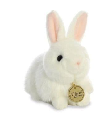 7.5inh White Bunny