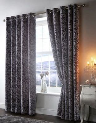 Amelia Steel Curtains - assorted sizes