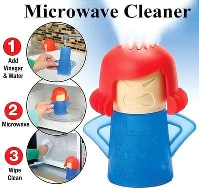 Angry Mama Microwave Steam Cleaner