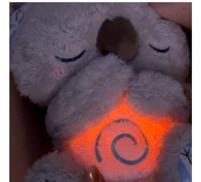 Anxiety Relief Koala, Plush Soft Toys for Babies with Light Machine with sound
