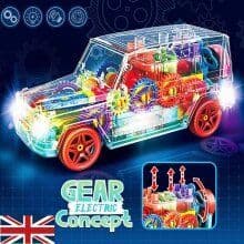 Autism Calming Sensory LED Light Car Toy &Music Special Needs Children