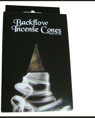 Backflow Incense Cones (pack of 20) Jasmine
