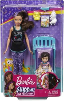 BARBIE BABYSTITTER BEDTIME