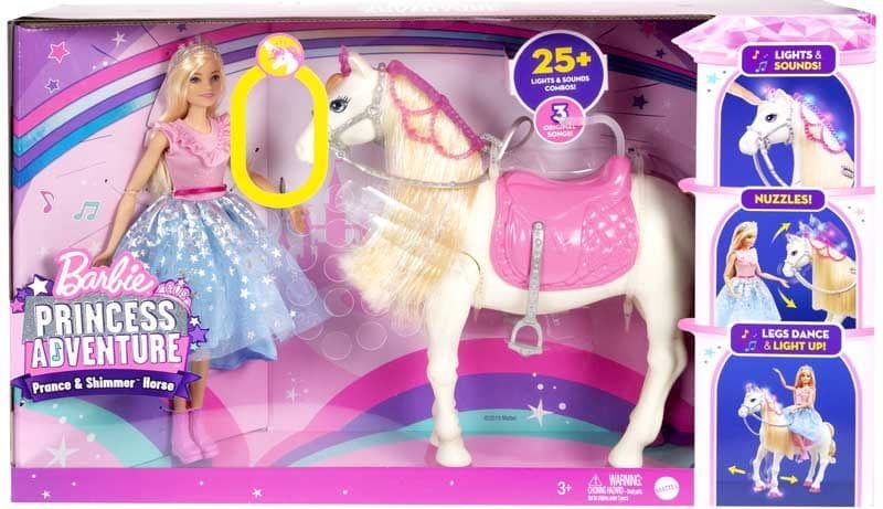 BARBIE PRINCESS ADVENTURE FEATURE HORSE