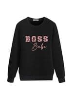 Boss Babe Mommy And Daughter Sweatshirt