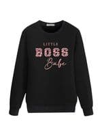 Boss Babe Mommy And Daughter Sweatshirt