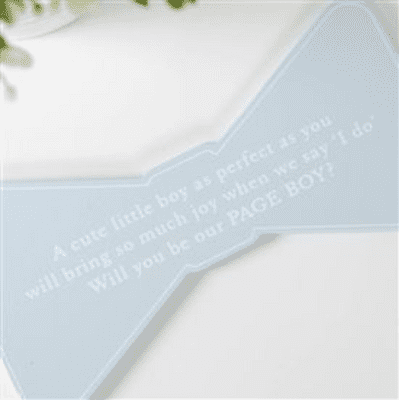 Bow Design Plaque 