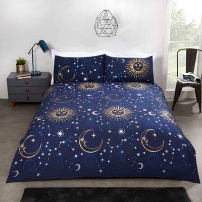 CELESTIAL DUVET SET BLUE