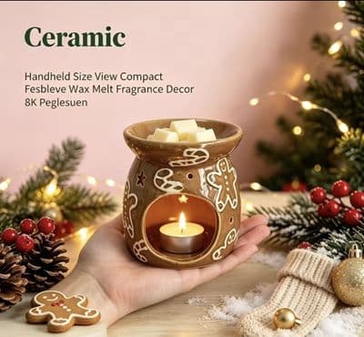 Ceramic Wax Warmer & Tealight Holder