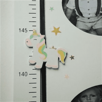 Children's Height Chart with Magnetic Marker