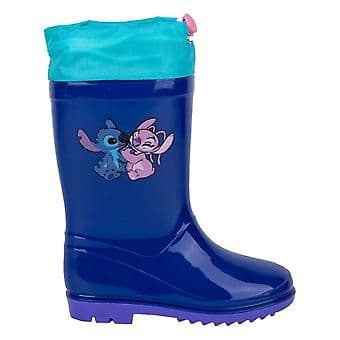 Children's water boots stitch blue