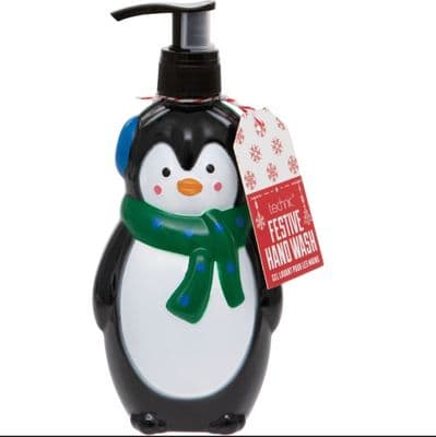 Christmas Novelty Festive Hand Wash  – Penguin