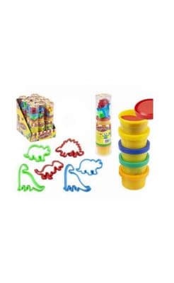COLOURED MODELLING DOUGH & MOULD SET