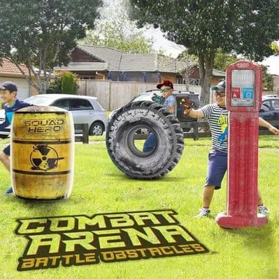 Combat Arena Inflatable Battle Obstacles Set