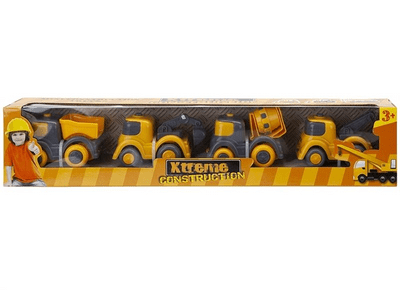Construction Vehicle Toy Set 8cm