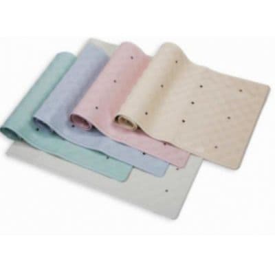 Cream /White Rubber Bath Mat