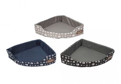 Crufts Corner Bed 50Cm With Hang Tag 3Asstd Colours