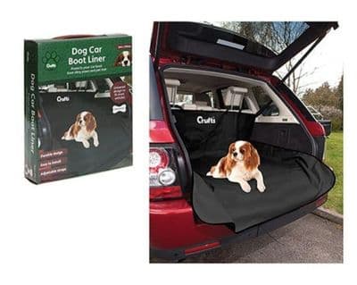 Crufts Pet Car Boot Liner In Colour Box