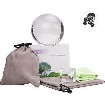 Crystal ball, photography accessories lens crystal ball, K9 crystal ball, decorative ball with cryst