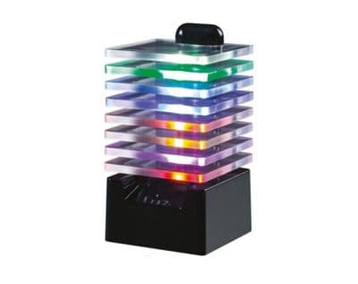 Daewoo LED Flashing Bluetooth Speaker Black 2 hours battery life
