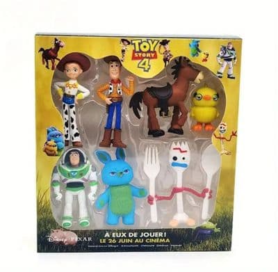 Disney 7pcs Toy Story 4 Action Figures Toys