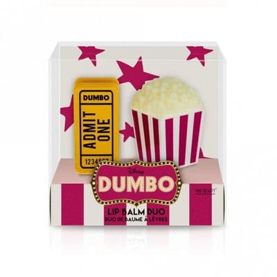 Disney DUMBO TICKET & POPCORN LIP BALM DUO - 1pc