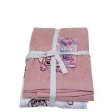 Disney Lilo & Stitch Angel 2x Tea Towel Pink & White Kitchen Towels
