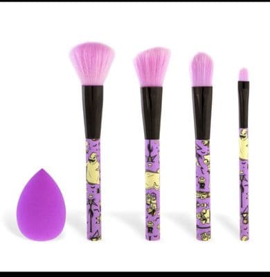 Disney Nightmare Before Christmas Cosmetic Brush Set