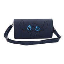 Disney Stitch Blue Baguette Shoulder Bag