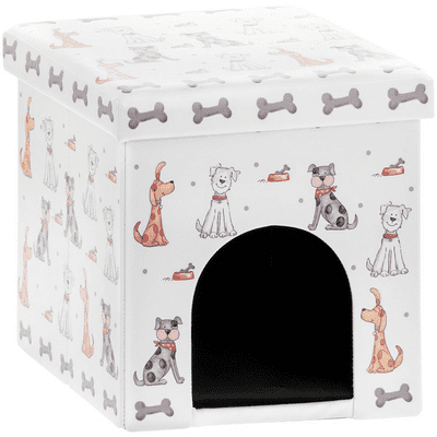 Dog Print Pet Box
