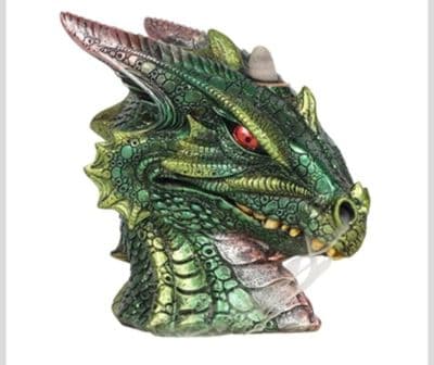 Dragon backflow incense burner