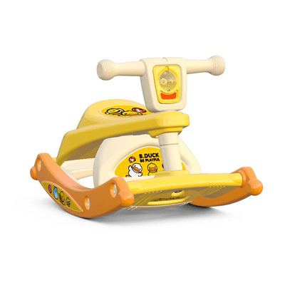 Duck baby rocking horse multi-function music chair for children