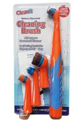 Electric Cleaning Brush/ 4 Brush Head Adjustments For Scrubber