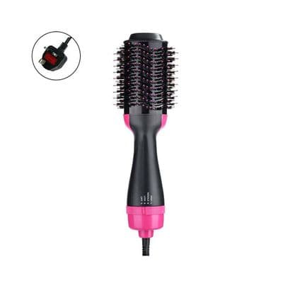 Electric Hair Dryer Hot Ait Brush Curler Roll Hair Hairdryer Comb Straightener