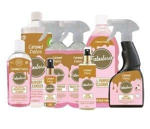 Fabulosa Caramel Dates Fragranced House Cleaning Bundle