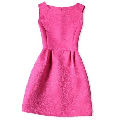 Fashion Girls Summer Dress Pink