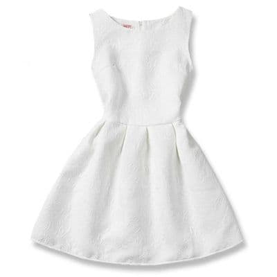 Fashion Girls Summer Dress  White