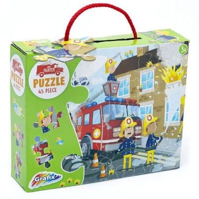FIRE FIGHTER PUZZLE 45 PIECES