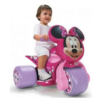 Foot to Floor Motorbike Minnie Mouse Samurai 6 V Pink (59,5 x 51 x 46,5 cm)