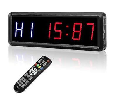 Gym Timer With Remote,interval Timer Stopwatch For Home Gym Fitness