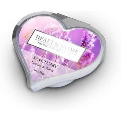 Heart & Home Wax Melt - Sanctuary (Lavender & Vetiver)