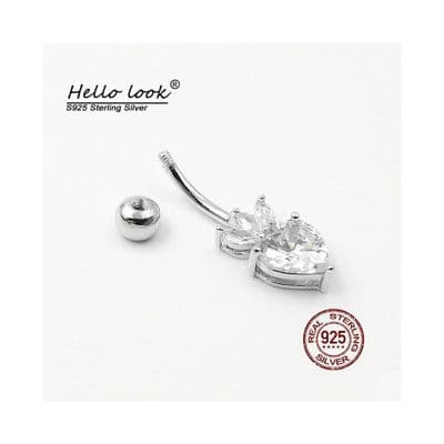 HelloLook Navel Piercing for Women 925
